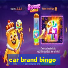 car brand bingo